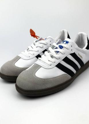 Adidas samba white&black накладений платіж