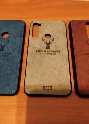 Защитный чехол deer на xiaomi redmi note 7/note 7 pro, note 8,
