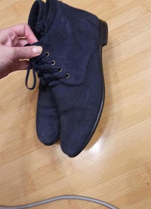Ботинки женские замшевые6 фото