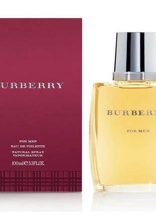 Чоловічі парфуми burberry burberry for men (барбері барбері фо мен) туалетна вода 100 ml/мл