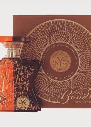 Парфуми унісекс bond no.9 new york amber (бонд no.9 нью-йорк амбер) парфумована вода 100 ml/мл