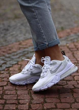 Кросівки nike air max 270 react white кроссовки