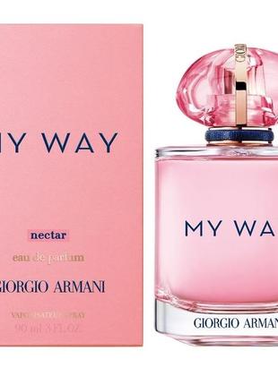 Жіночі парфуми giorgio armani my way nectar (джорджіо армані май вей нектар) парфумована вода 90 ml/мл