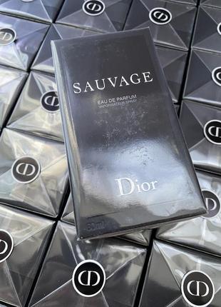 Dior sauvage 60ml оригінал christian діор диор саваж eau de parfum мужские чоловічі духи1 фото