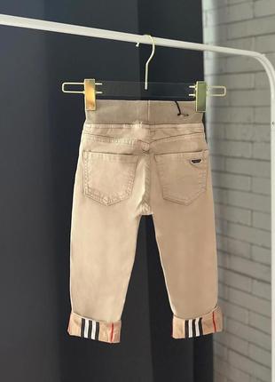Детские штаны, джинсы - брюки burberry3 фото