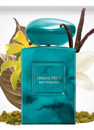 Жіночі парфуми giorgio armani prive bleu turquoise tester (джорджіо армані прайв блю) парфумована вода 100 ml/мл тестер2 фото