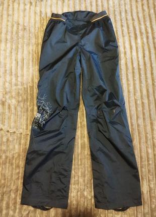 151-160 см (12-13 лет) непромокаемые дождевые штаны quechua брюки треккинговые дождевик2 фото