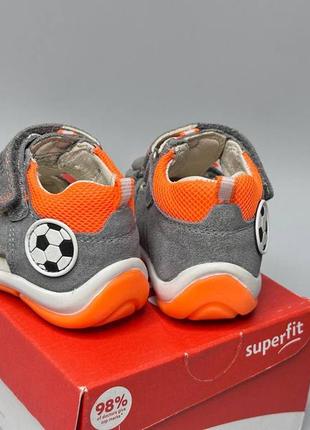 Кожаные босоножки superfit freddy, сандалии суперфит  18р.4 фото