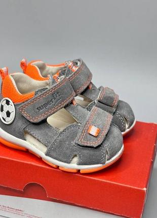 Кожаные босоножки superfit freddy, сандалии суперфит  18р.3 фото