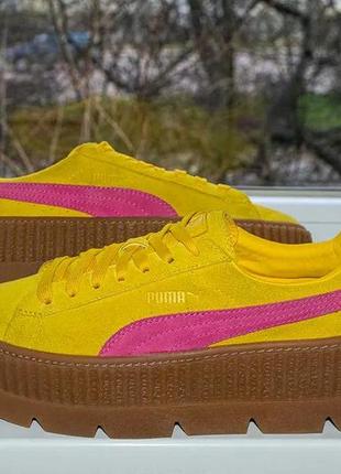 Кросівки, кеди puma fenty x rihanna 366268-03 lemon 37 р original