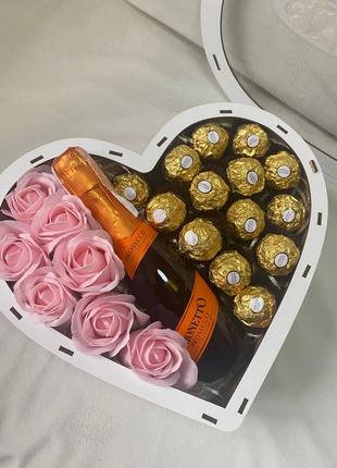 Бокс серце подарунковий