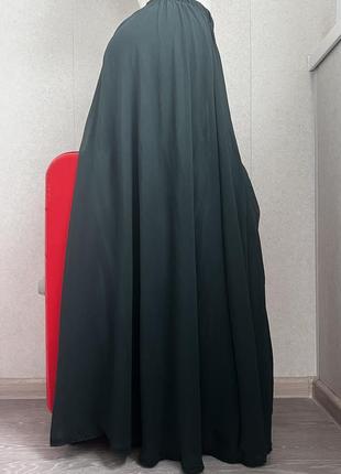 Спідниця юбка асиметрична довга в підлогу з підкладом5 фото