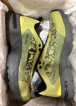 Оригинал кроссовки stone island grime sneakers, оригинальные кроссовки stone island
