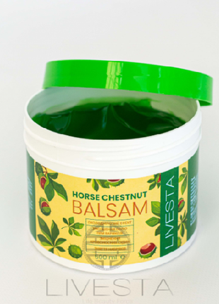 Бальзам з екстрактом кінського каштану livesta, 500 мл