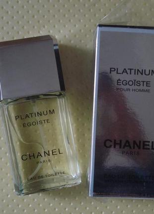 Chanel egoiste platinum, 100 мл,туалетная вода