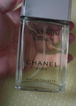 Chanel egoiste platinum, 100 мл,туалетна вода7 фото