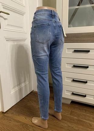 M’sara облягаючі жіночі джинси скіні подряпані 29-384 фото