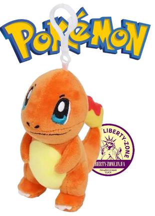 М'яка іграшка-брелок pokemon: charmander. чармандер покемон 11cm