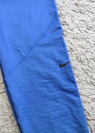 Легінси nike pro, size xl, класний принт, півояс резинка 39+см., довжина 942 фото