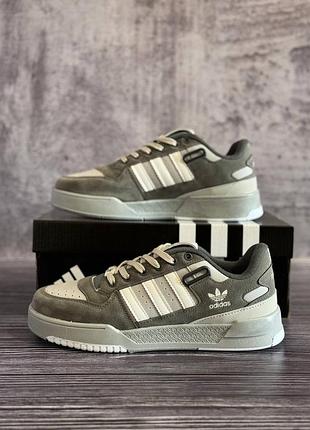 Adidas forum low grey white чоловічі , кросівки для чоловіків якісні стильні