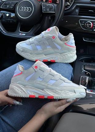 Жіночі кросівки adidas powerlift niteball  beige orange w