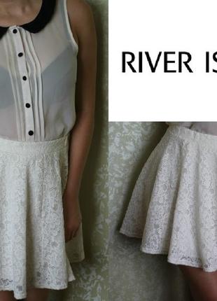Кружевная юбка river island4 фото