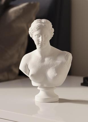 Скульптура венера мілоська, гіпсовий бюст 17 см1 фото