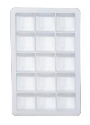 Силіконова форма для льоду cumenss ai-807 cube 15 white