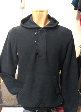 H&m худи, свитер с капюшоном 100% коттон размер s