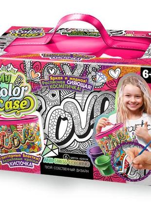 Набор креативного творчества danko toys my color case love cоc-01-04