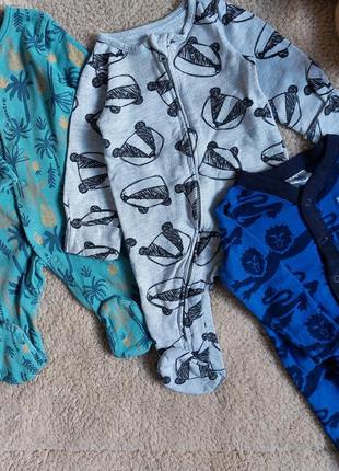 Набір фірмових сліпів 0-3місяці