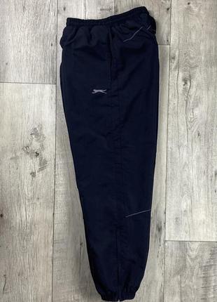Slazenger штаны s размер спортивные на манжете черные оригинал9 фото