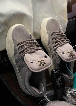 Кроссовки adidas campus x bad bunny brown 36-40р