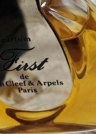 Духи first  de van cleef &arpels. винтаж.оригинал.флакон 15 мл. 6
