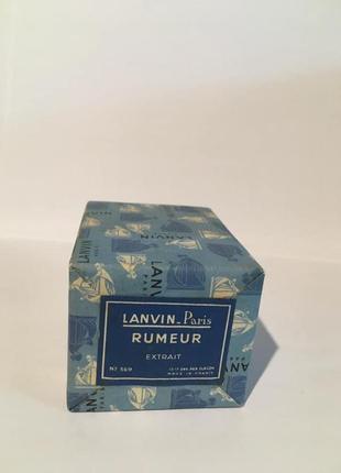 Lanvin rumeur 1934 года духи 15 мл винтаж оригинал редкость5 фото