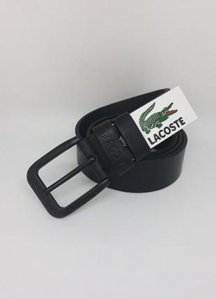 Чоловічий шкіряний ремінь. чоловічий ремінь lacoste