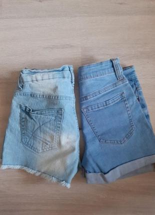 Розпродаж знижка джинсові стрейчові шорти 152 см3 фото