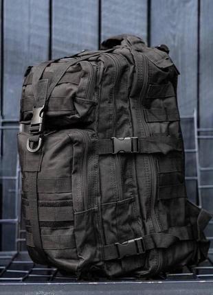 Рюкзак 25л molle attack чорний r-10 fds