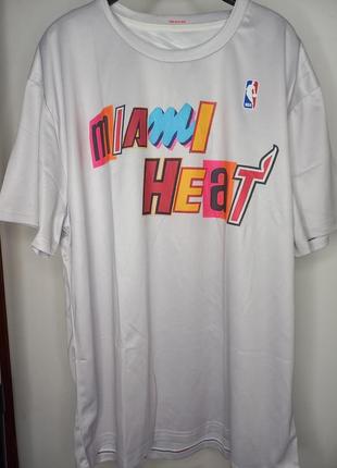 Футболка nba miami heat