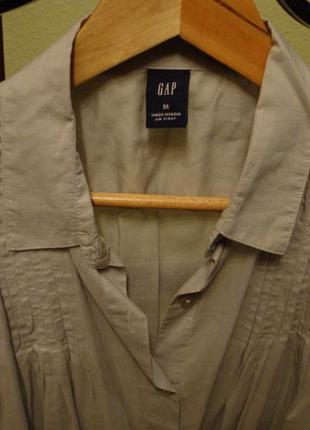 Котоновая блуза, рубашка gap2 фото