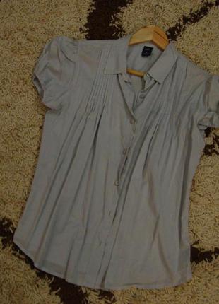 Котоновая блуза, рубашка gap1 фото