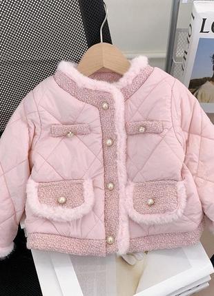 Стильна весняна куртка ✨ нарядна курточка ✨ пальто ✨ стьобана куртка