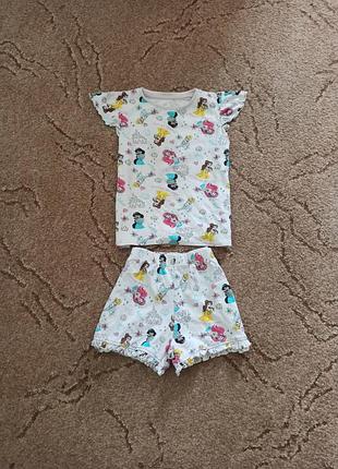 Пижамка летняя принцессы,русалочка, золушка