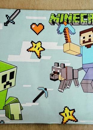 Майнкрафт minecraft наволочка