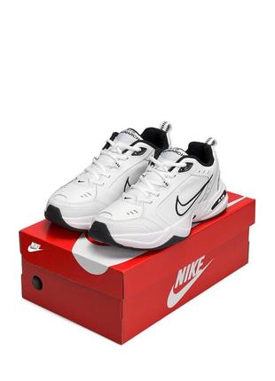 🔥чоловічі кросівки nike air max monarch  iv all white black