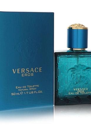 Versace eros туалетна вода 100 ml (духи чоловічі versace eros)3 фото