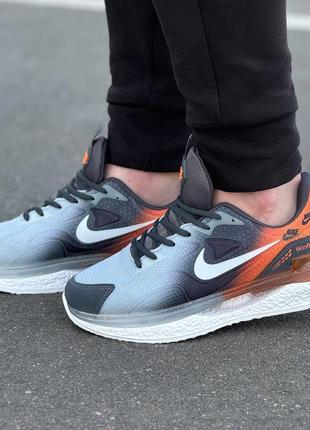 Демисезонные мужские кроссовки nike air max демісезонні чоловічі кросівки nike air max найк4 фото