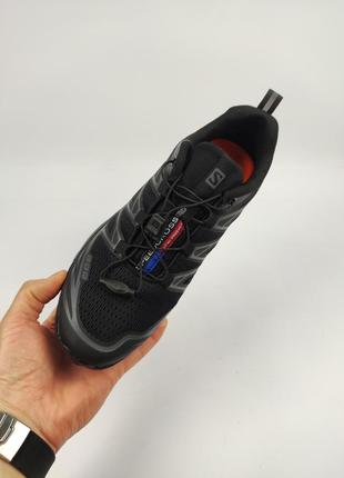 Мужские salomon lab xt-6 triple black4 фото