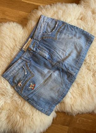 Джинсовая юбка