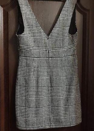 Сарафан в клітинку m (38 розмір)